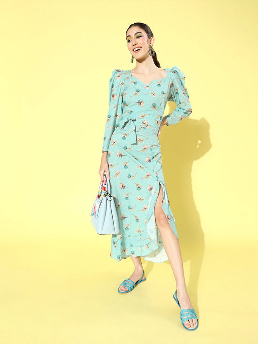 Two pcs tie knot dress