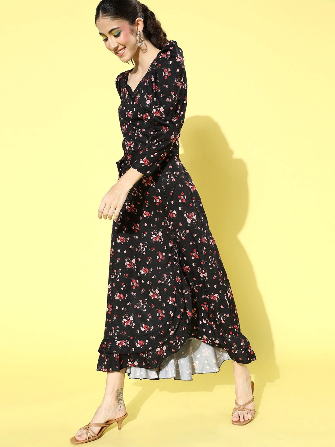 Two pcs tie knot dress