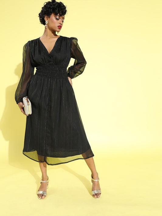 Waisted party dress