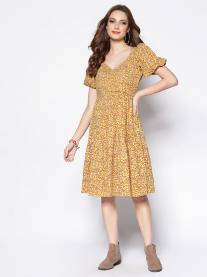 Sweetheart Neck Dress