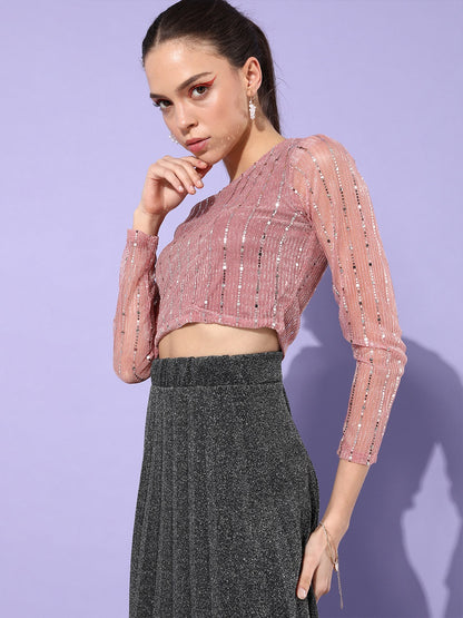 Sequence Crop Top