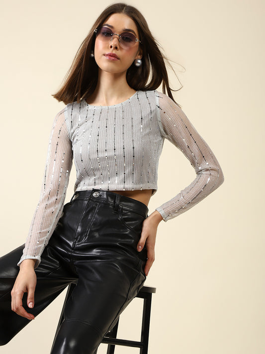 Sequence Crop Top