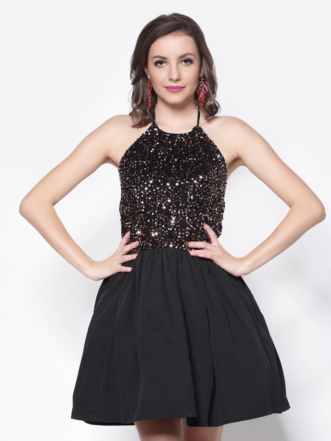 Sequined Party Dress