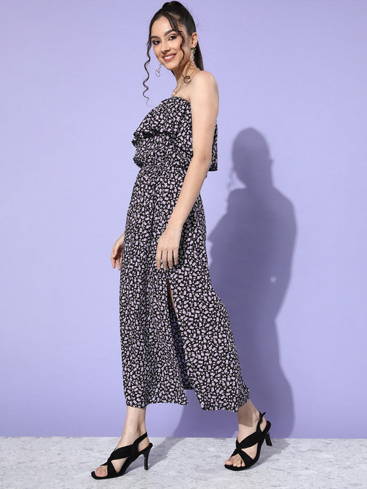 Two Pc Frill Dress