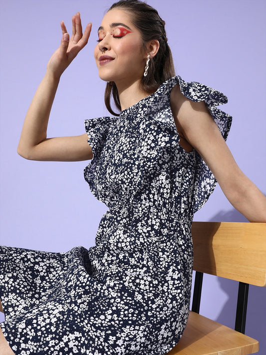 A Line Frill Dress