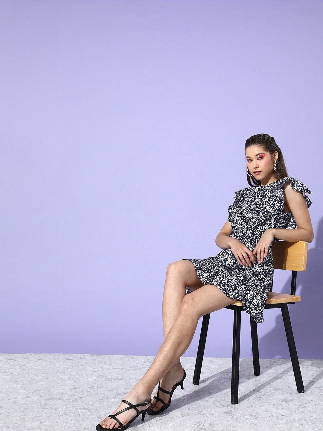 A Line Frill Dress
