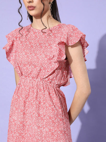 A Line Frill Dress