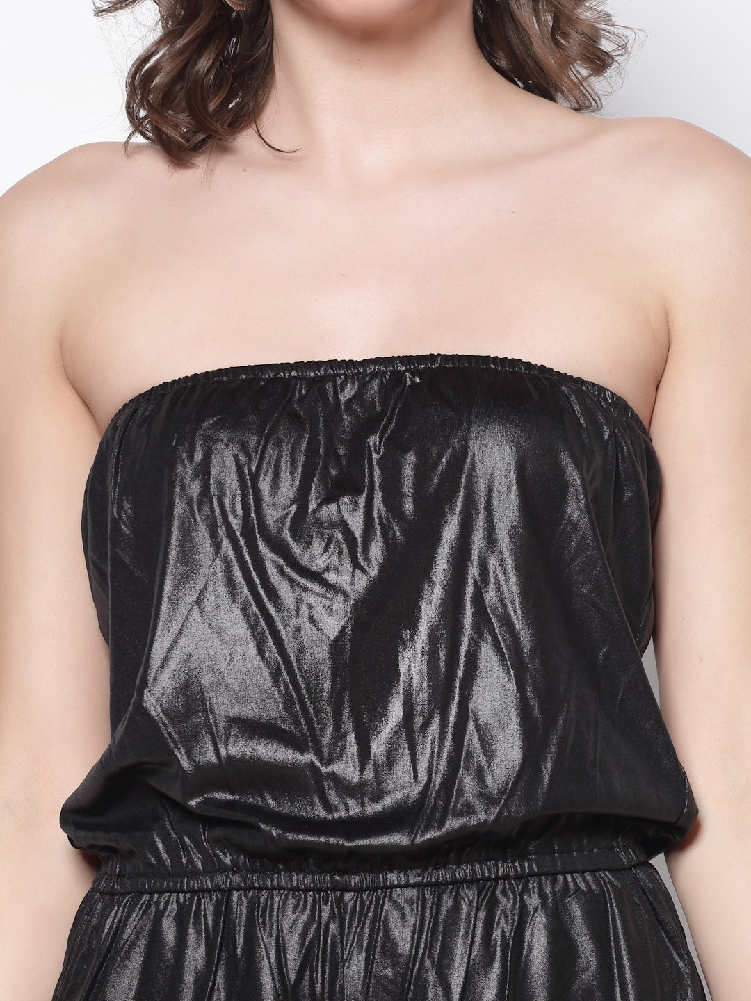 Foil Print Jumpsuit