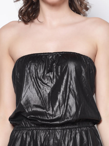 Foil Print Jumpsuit