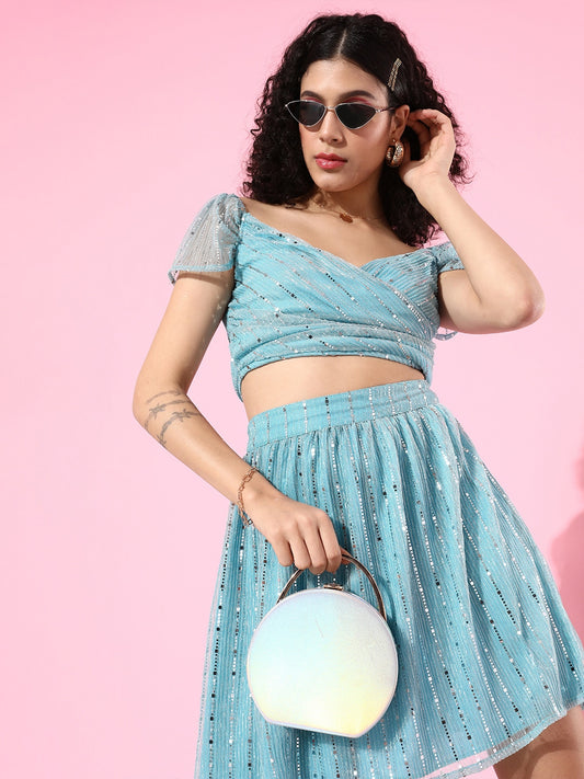 Offshoulder Two Pc Dress