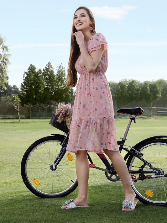 Fit And Flare Maxi Dress