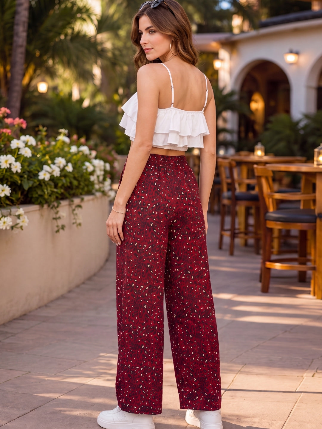 Crepe Regular Trouser
