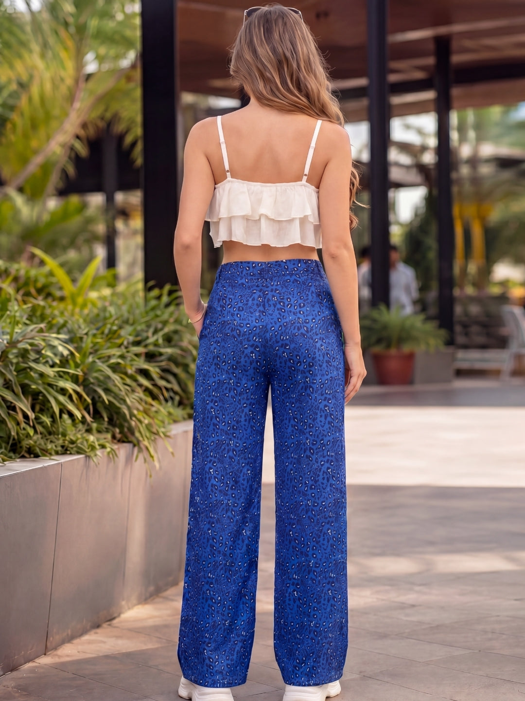 Cepe Straight Flared Trouser
