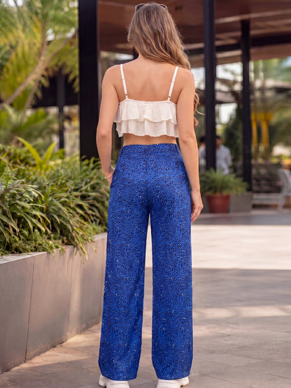 Cepe Straight Flared Trouser