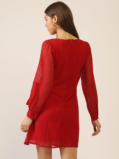 Red Bodycon Mini Dress