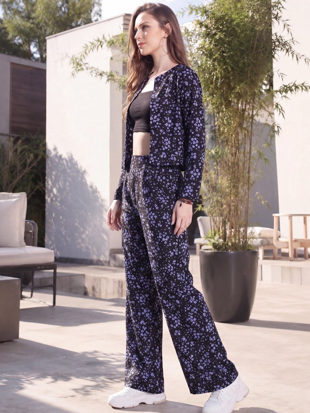 Open Front Crop Shrug