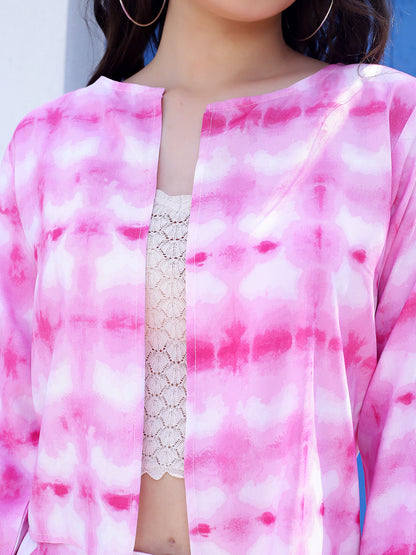 Pink Floral  Mini CordSet