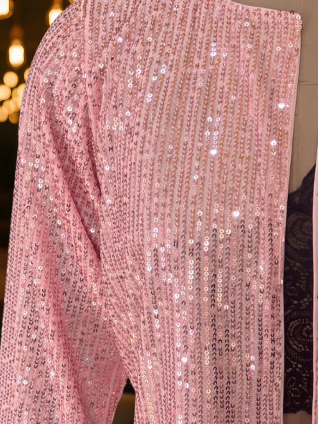 PinkSeq Sequence Front open  Party shrug