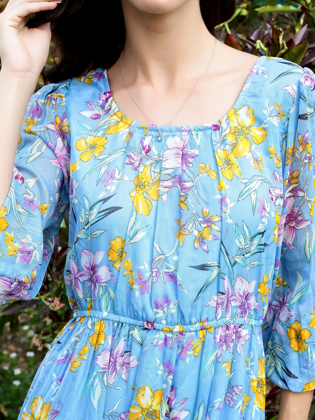 Leight weight flowy Chiffon Dress