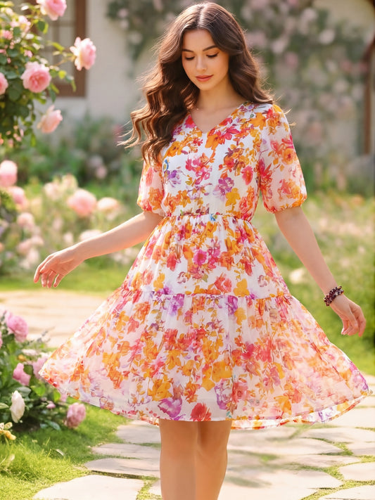 Flowy,Fab Chiffon Dress
