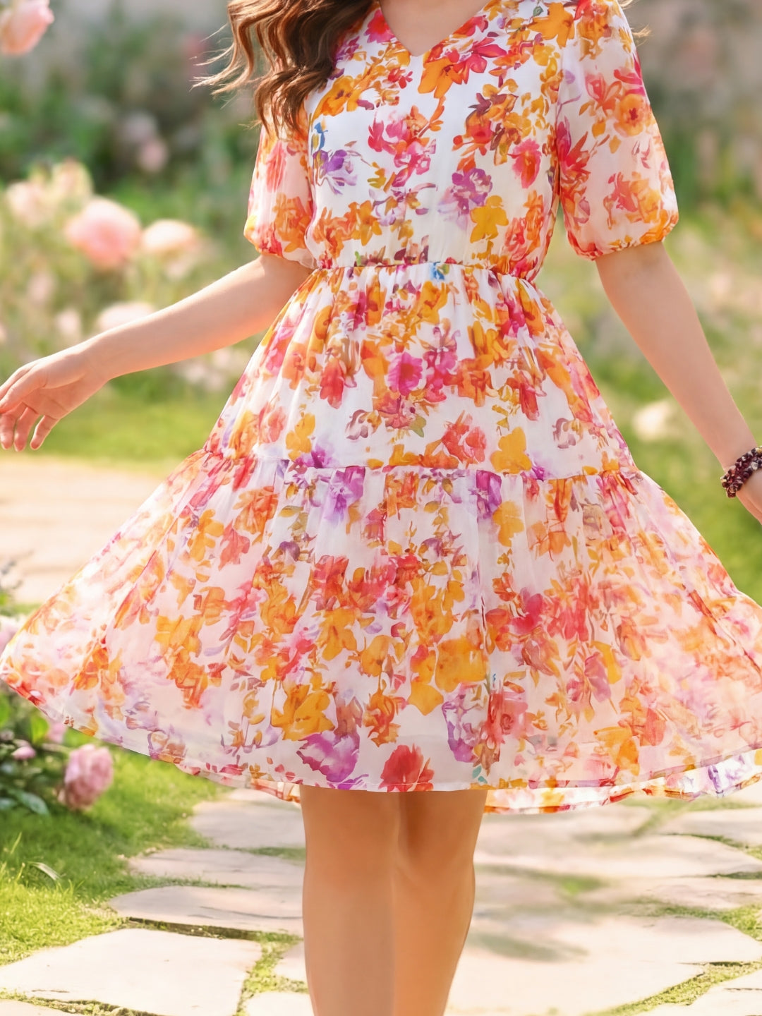 Flowy,Fab Chiffon Dress