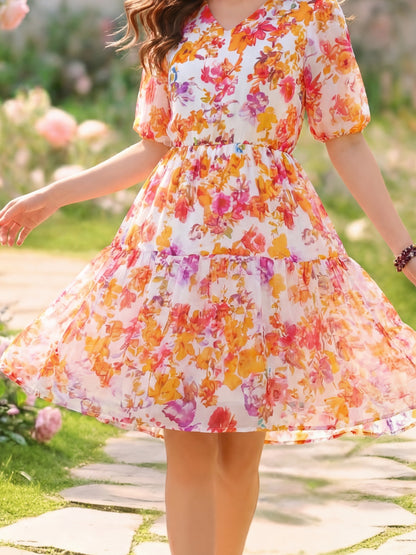 Flowy,Fab Chiffon Dress