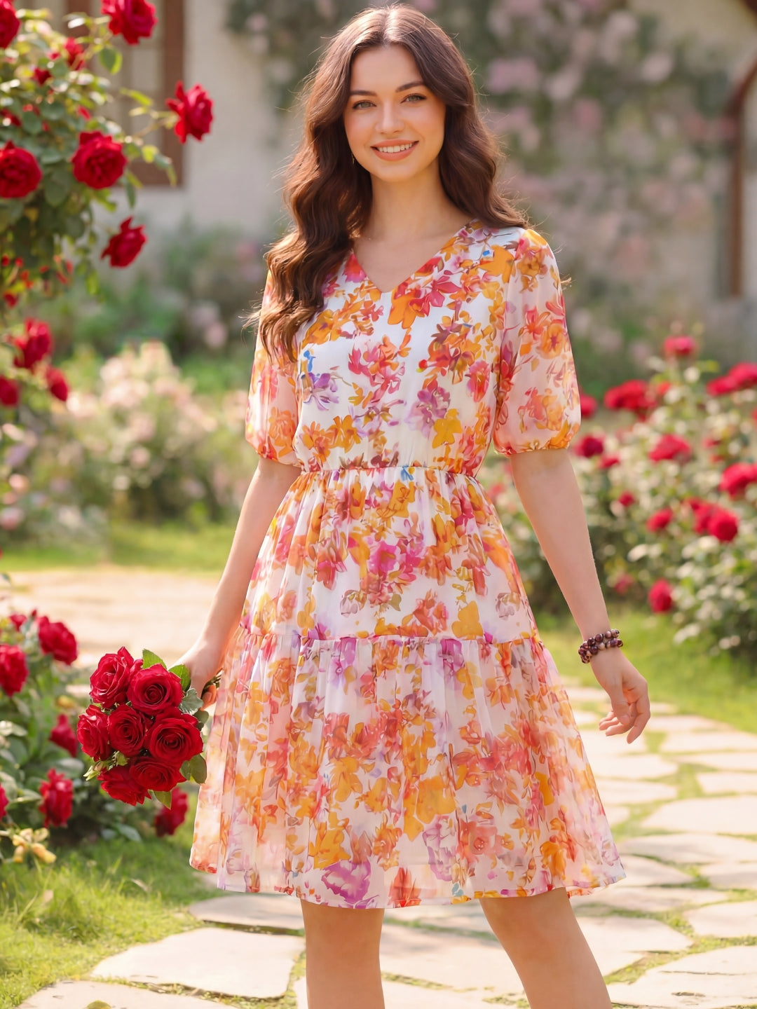 Flowy,Fab Chiffon Dress