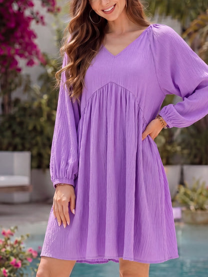Premium Fabric Mini Dress