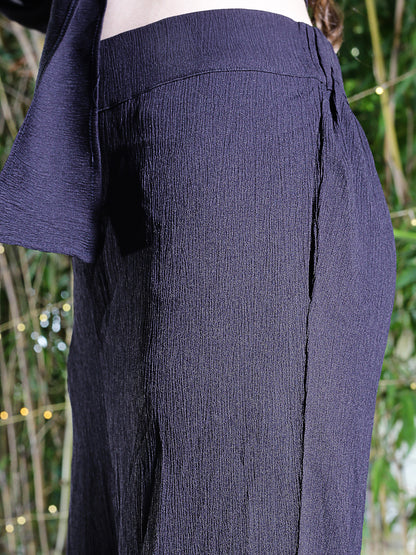 Black Print Trouser