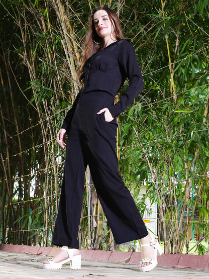 Black Solid CordSet