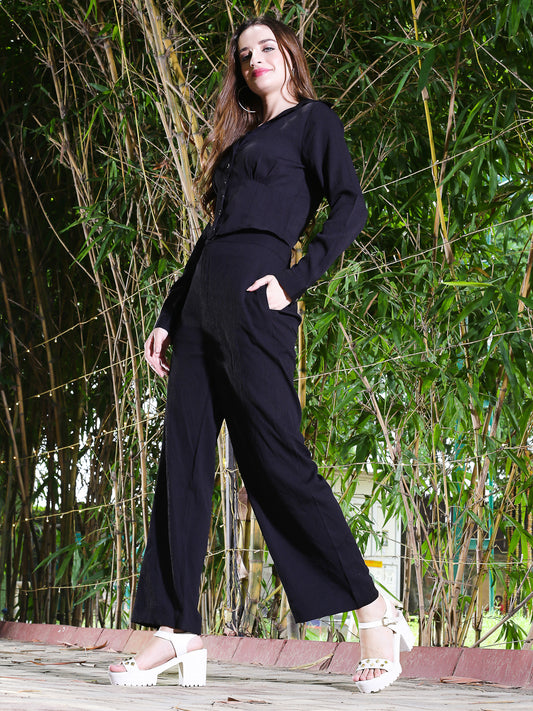 Black Solid CordSet