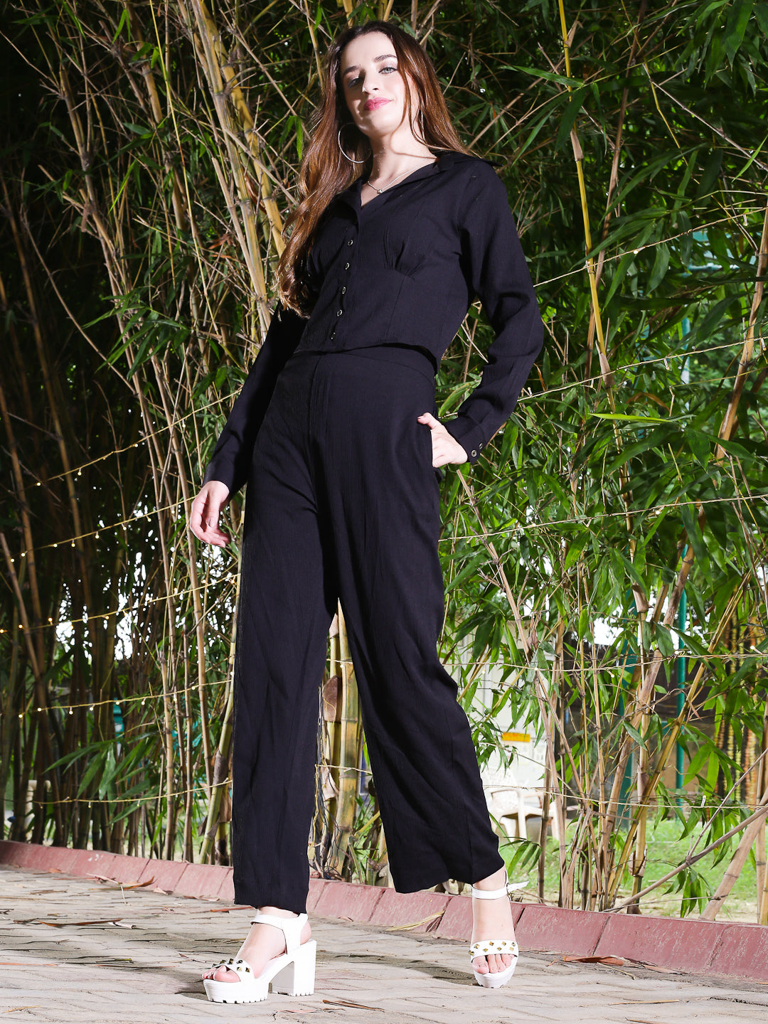 Black Solid CordSet