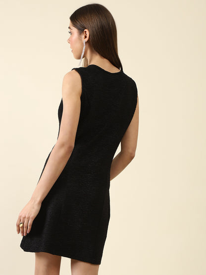 Black Bodycon Mini Dress