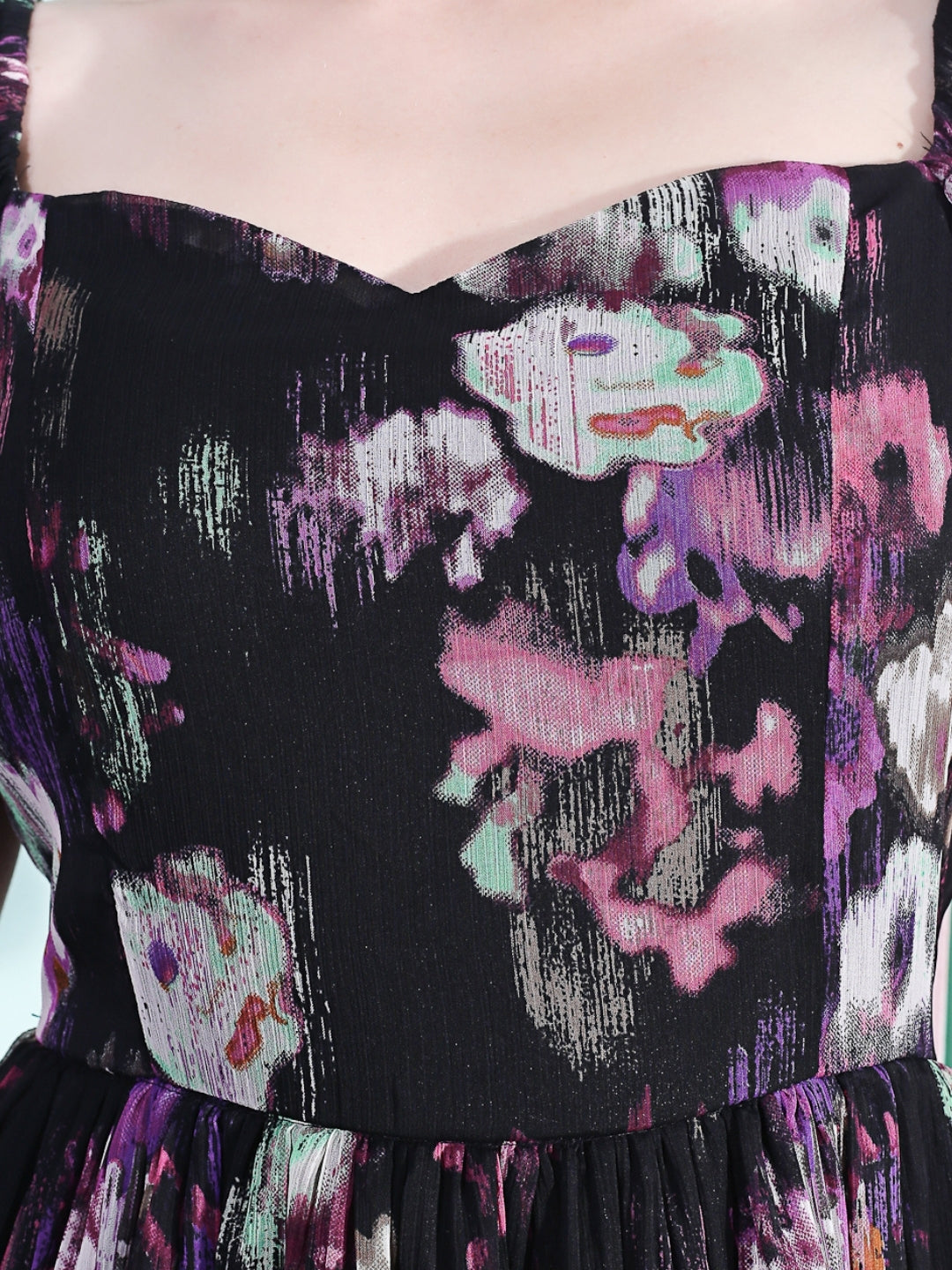 Women Blackwater Fit and Flare Mini Floral Casual Dresses