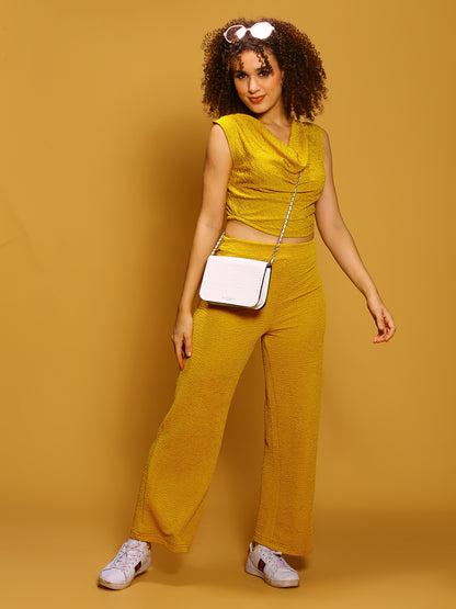 MYellow Solid  Cord-Set