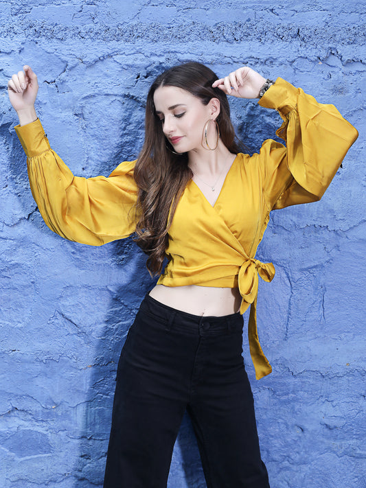 Yellow Solid Top