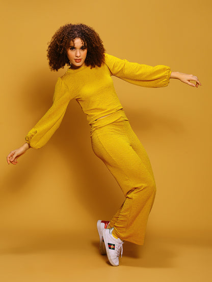 Yellow Solid Cord-Set