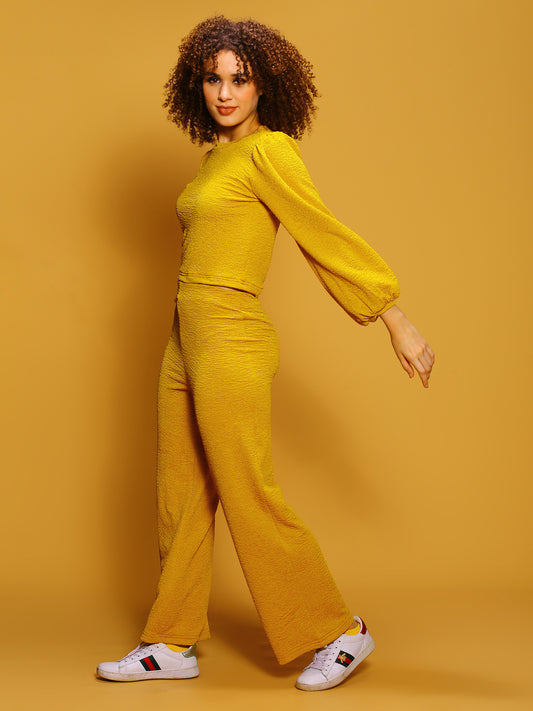 Yellow Solid Cord-Set