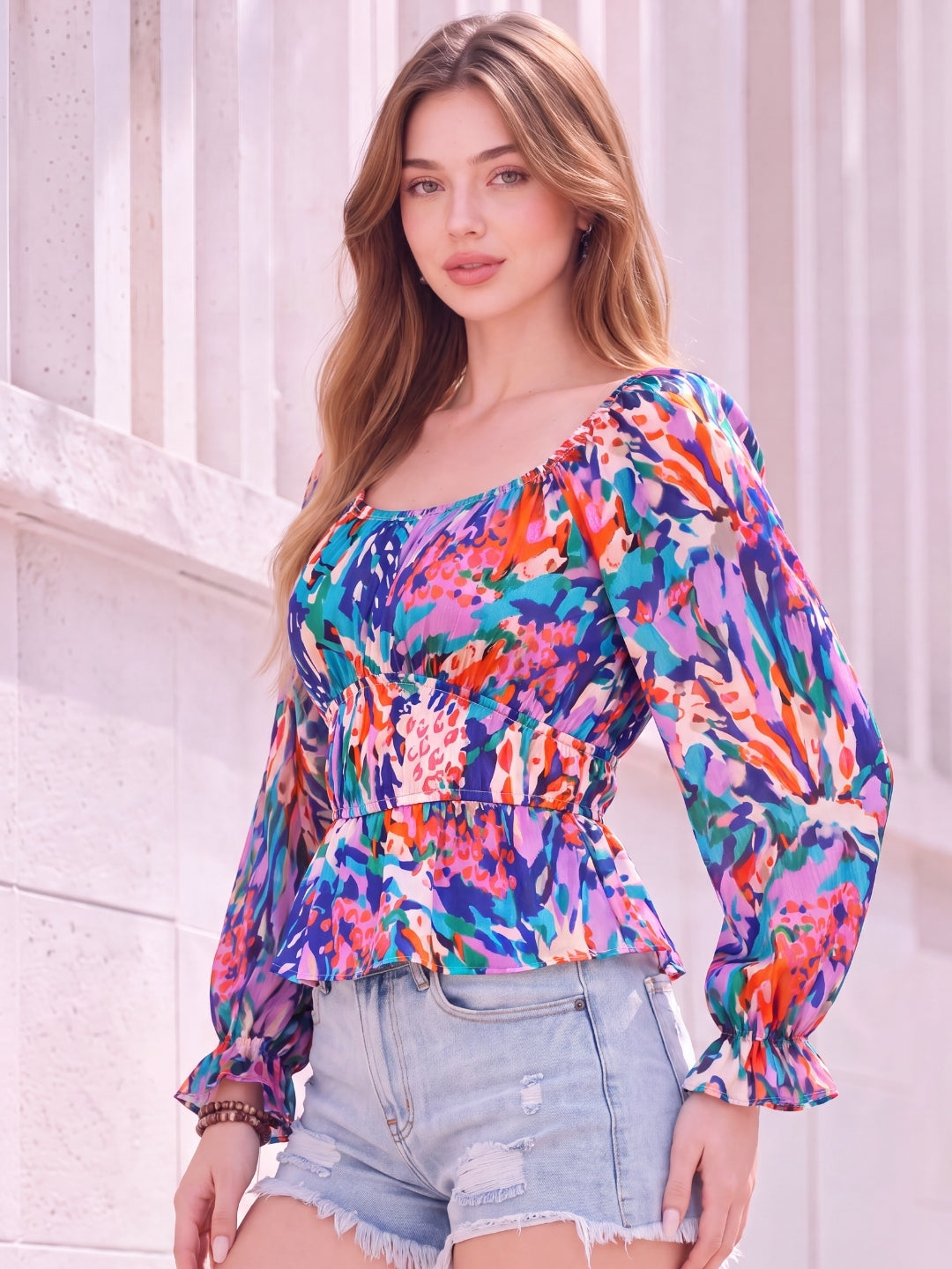 Satin Regular Regular Tops