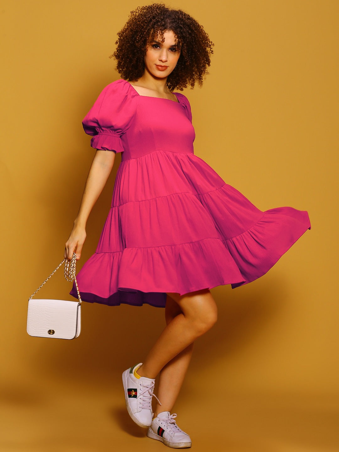 Tiered dress mini dress