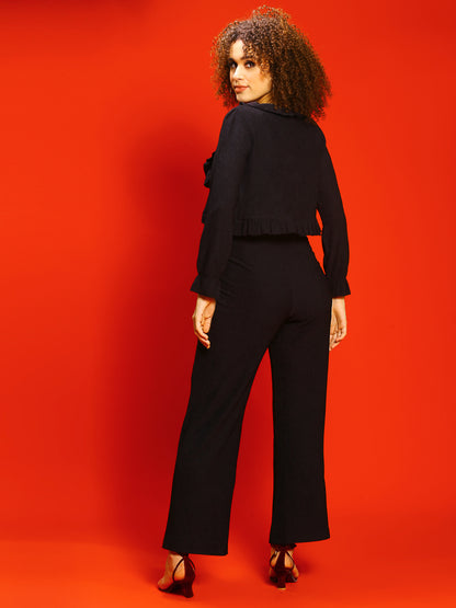 Black  Solid Cord-Set