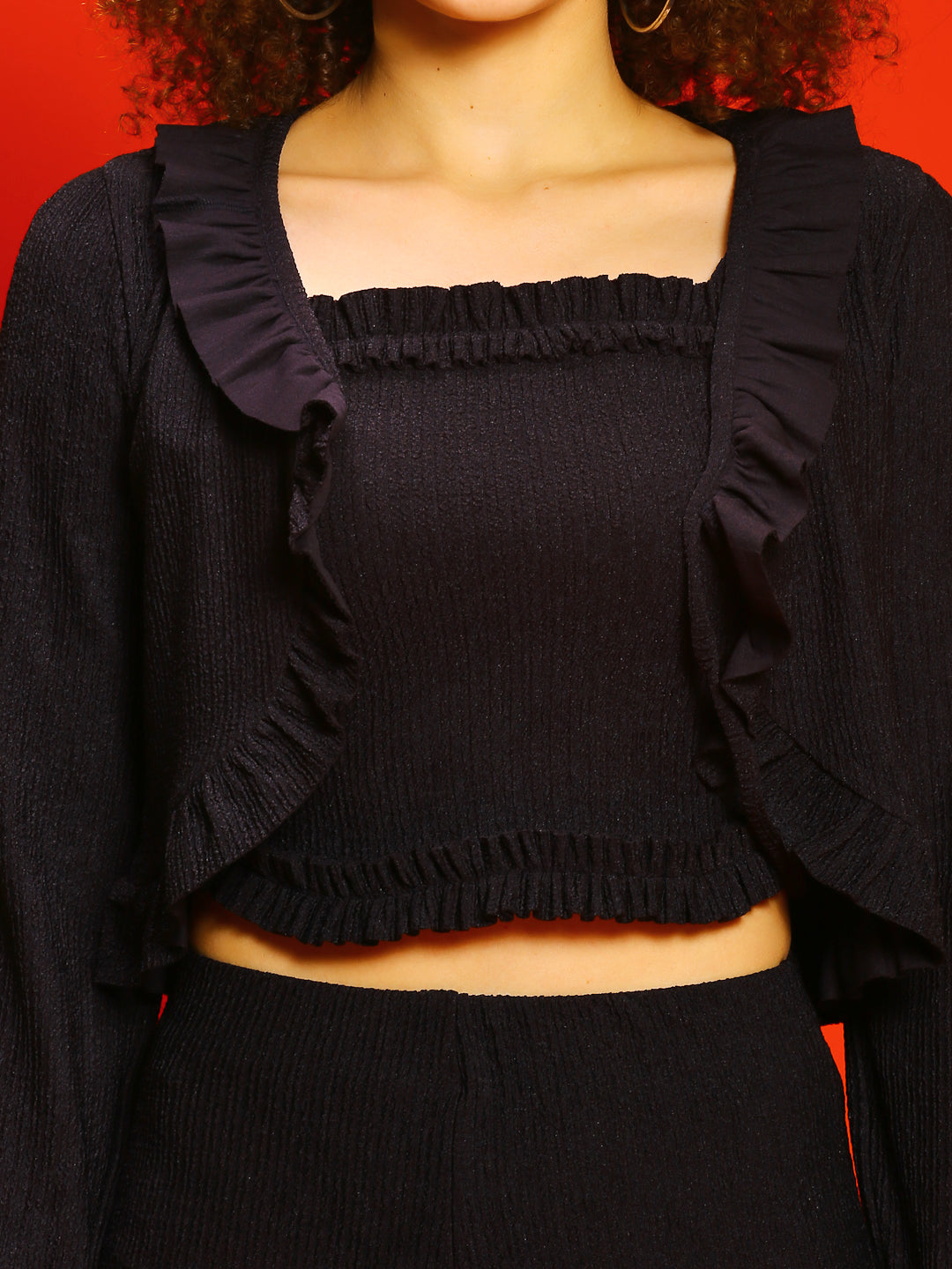Black  Solid Cord-Set