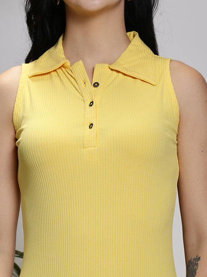 Yellow Mini Bodycon