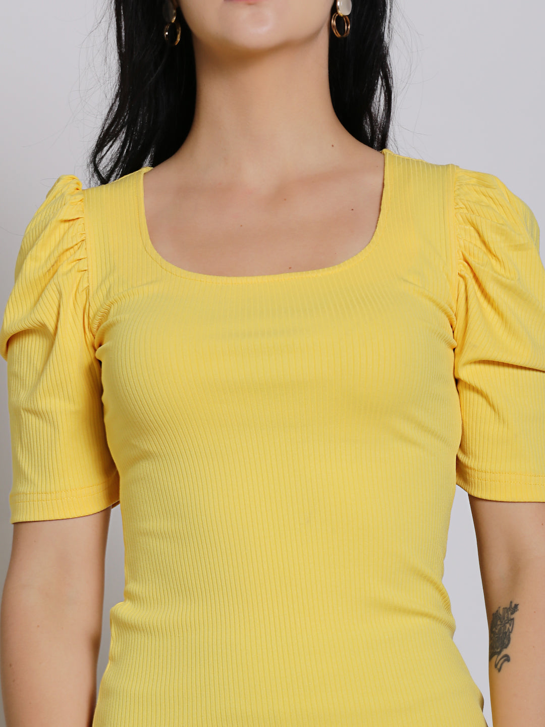 Yellow Bodycon Dress
