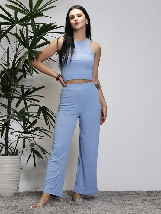 BlueTop Palazzo Cord-Set