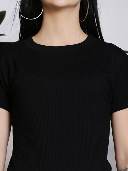 Black  Regular Top