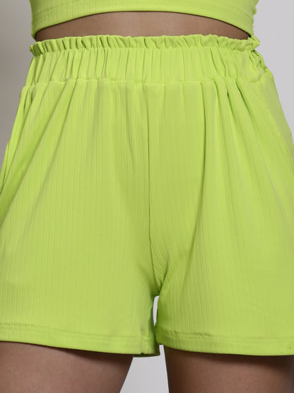 LimeGreen  Mini Short