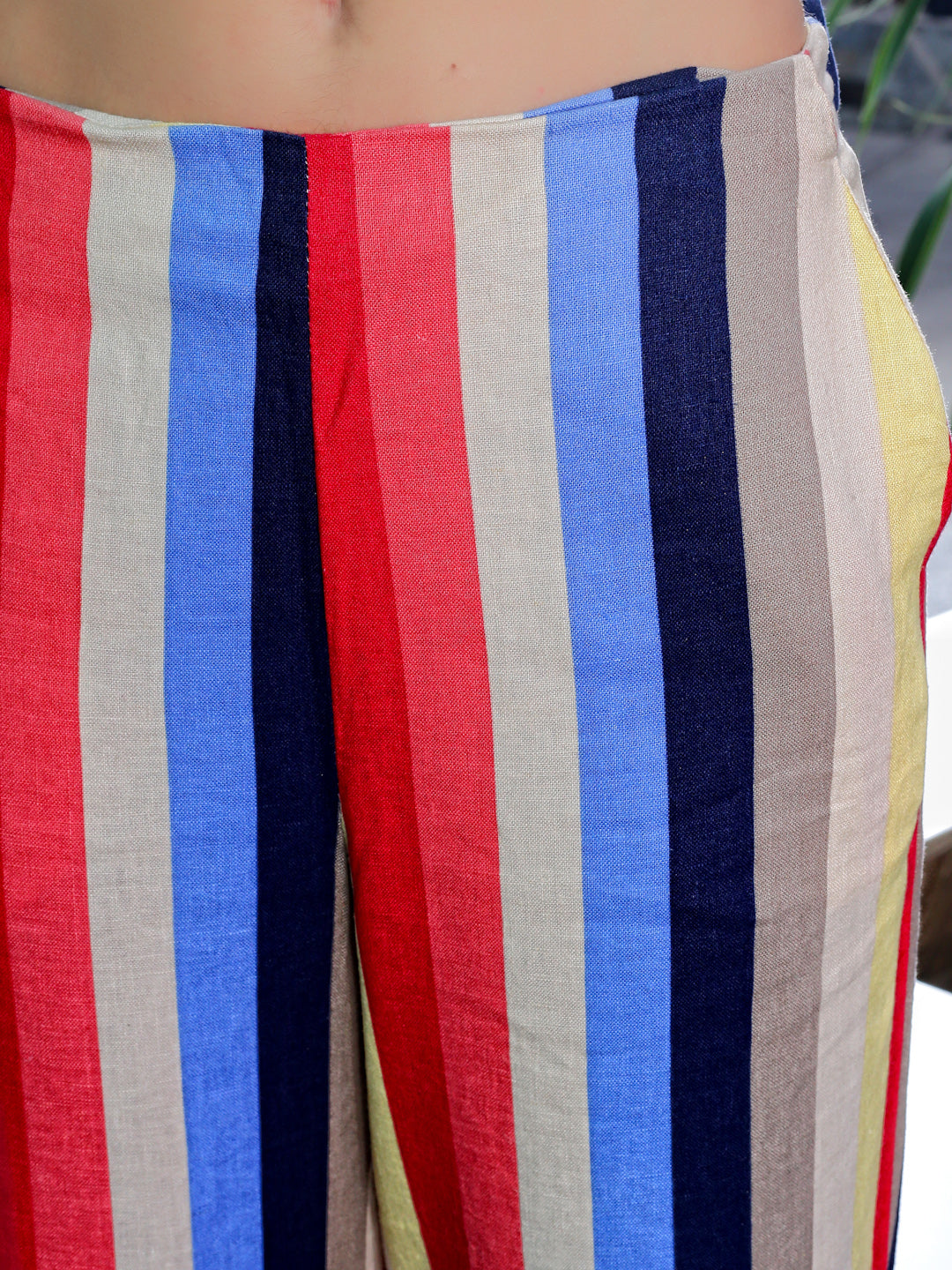 Linen Comfortable Wide leg pants