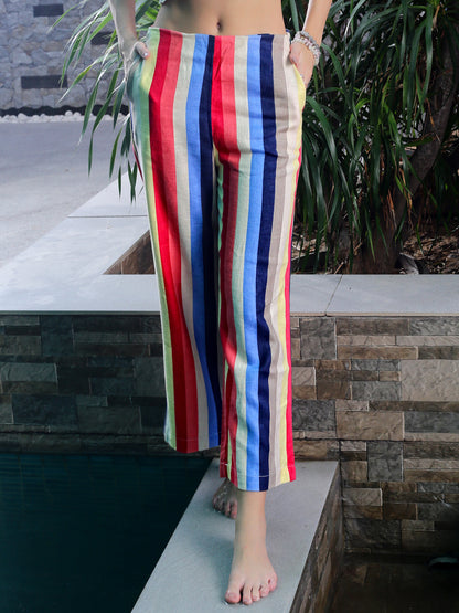 Linen Comfortable Wide leg pants