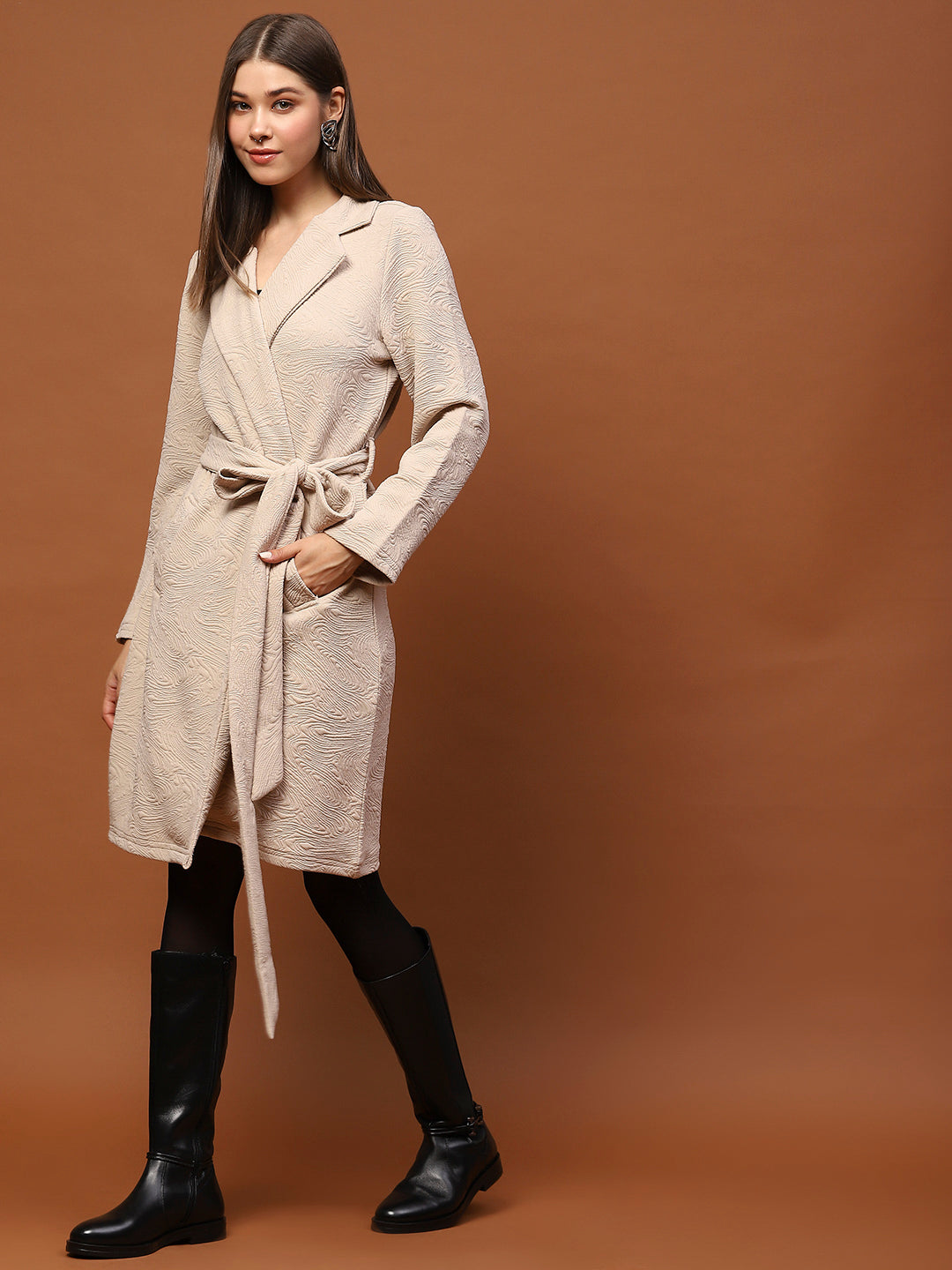 Statement Belted Trench Coat